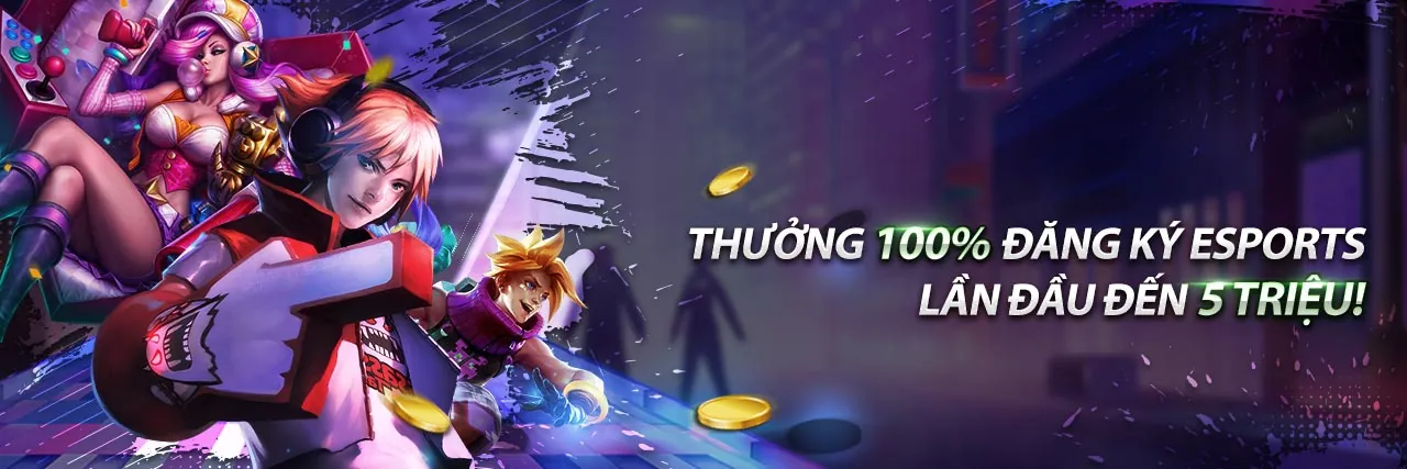 Đội tuyển Esports đang thi đấu trong một giải đấu lớn, màn hình hiển thị game Liên Minh Huyền Thoại, minh họa cá cược Esports tại anh em 888.